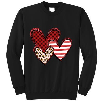 Cute Valentines Day Heart Pattern Sweatshirt