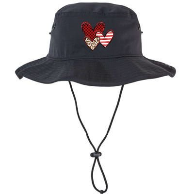 Cute Valentines Day Heart Pattern Bucket Hat