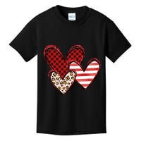 Cute Valentines Day Heart Pattern Kids T-Shirt