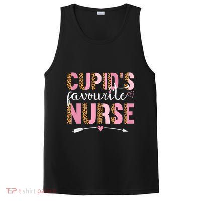 Cute Valentines Day Cupids Favorite Nurse PosiCharge Competitor Tank