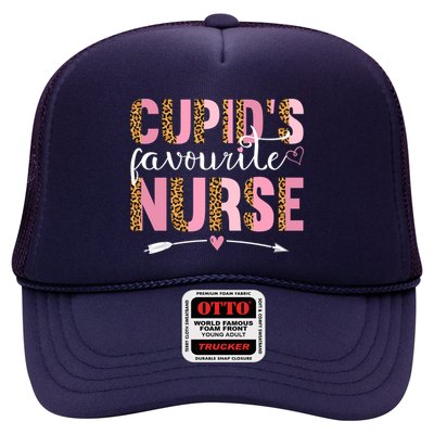 Cute Valentines Day Cupids Favorite Nurse Trucker Hat