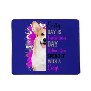 Corgi Valentines Day Mom Dogs Cute Corgi Mom Pink Love Gift Mousepad