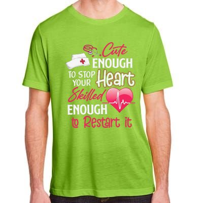 Cute Valentine Day CNA CRNA LPN LVN LAD CPN Nurses Nursing Adult ChromaSoft Performance T-Shirt