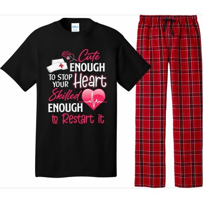 Cute Valentine Day CNA CRNA LPN LVN LAD CPN Nurses Nursing Pajama Set