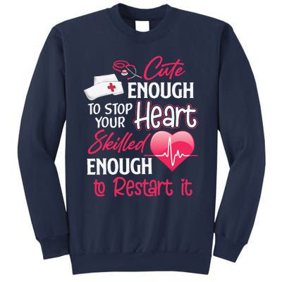 Cute Valentine Day CNA CRNA LPN LVN LAD CPN Nurses Nursing Sweatshirt