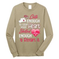 Cute Valentine Day CNA CRNA LPN LVN LAD CPN Nurses Nursing Long Sleeve Shirt