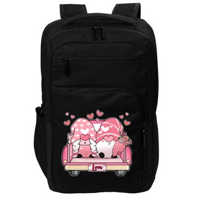 Cute Valentines Day Gnome Couple Love Impact Tech Backpack