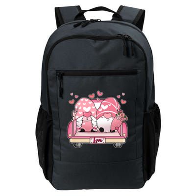 Cute Valentines Day Gnome Couple Love Daily Commute Backpack