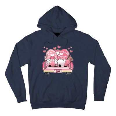 Cute Valentines Day Gnome Couple Love Hoodie