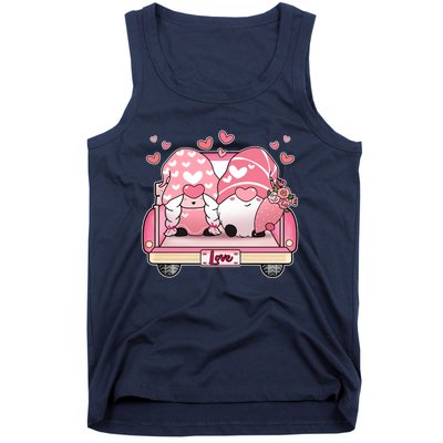 Cute Valentines Day Gnome Couple Love Tank Top