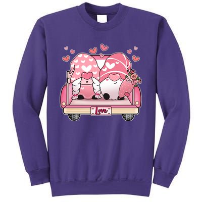 Cute Valentines Day Gnome Couple Love Sweatshirt