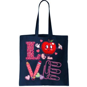 Cute Valentines Day Teacher Love Tote Bag