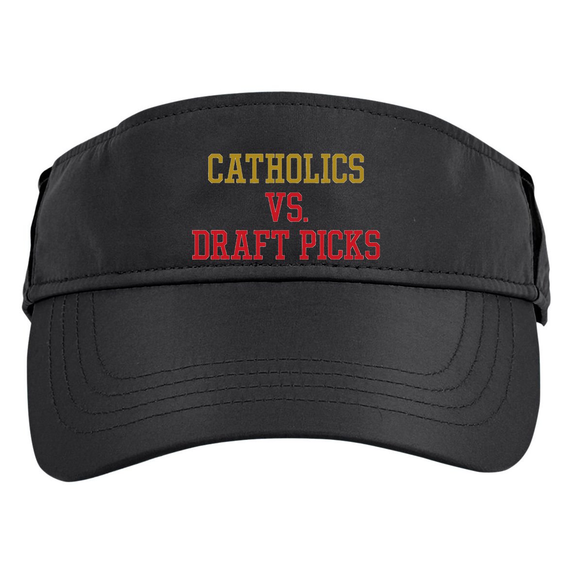 Catholics Vs Draft Picks Ohio Apparel Adult Drive Performance Visor