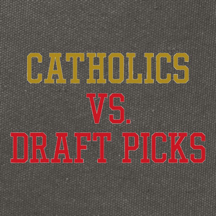 Catholics Vs Draft Picks Ohio Apparel Cotton Canvas Backpack