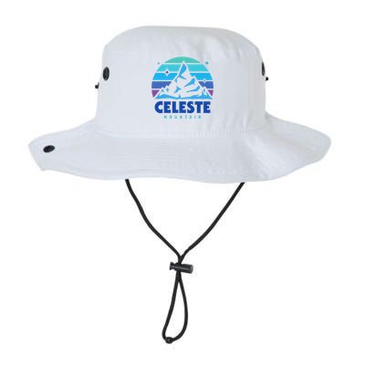 Celeste Vintage Design Mountain Playing Videogames Legacy Cool Fit Booney Bucket Hat