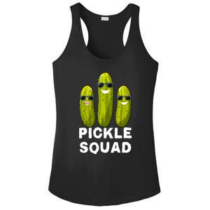 Cute Vegan Dill Pickle Costume Adult Pickle Squad Gift Ladies PosiCharge Competitor Racerback Tank