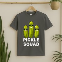 Cute Vegan Dill Pickle Costume Adult Pickle Squad Gift T-Shirt
