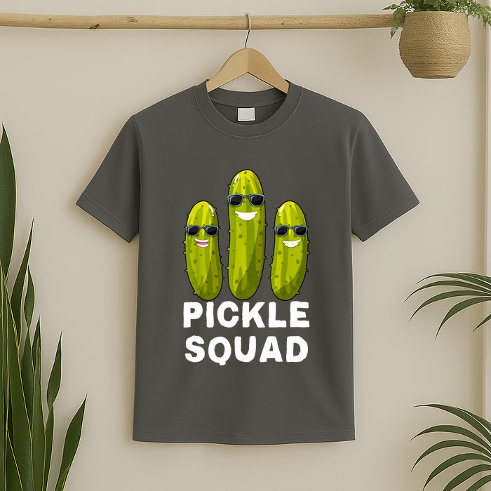 Cute Vegan Dill Pickle Costume Adult Pickle Squad Gift T-Shirt