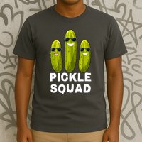 Cute Vegan Dill Pickle Costume Adult Pickle Squad Gift T-Shirt