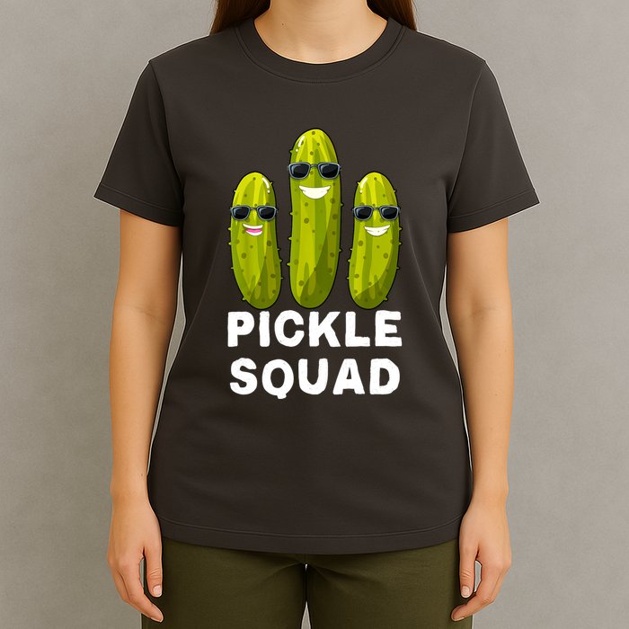 Cute Vegan Dill Pickle Costume Adult Pickle Squad Gift T-Shirt