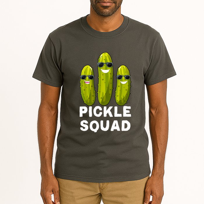 Cute Vegan Dill Pickle Costume Adult Pickle Squad Gift Tall T-Shirt