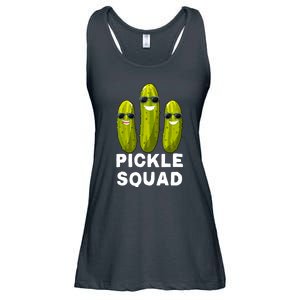 Cute Vegan Dill Pickle Costume Adult Pickle Squad Gift Ladies Essential Flowy Tank