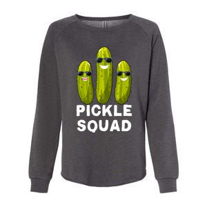 Cute Vegan Dill Pickle Costume Adult Pickle Squad Gift Womens California Wash Sweatshirt