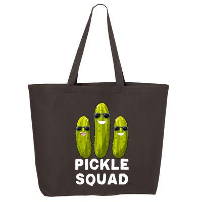 Cute Vegan Dill Pickle Costume Adult Pickle Squad Gift 25L Jumbo Tote