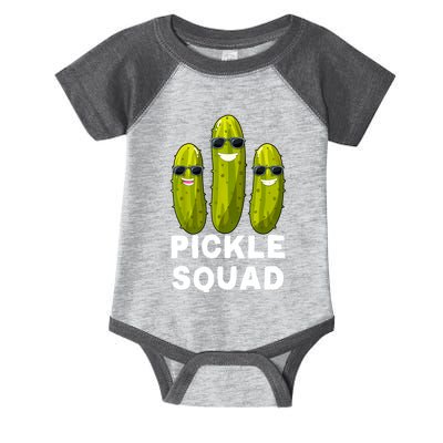 Cute Vegan Dill Pickle Costume Adult Pickle Squad Gift Infant Baby Jersey Bodysuit