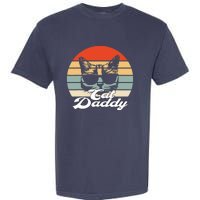 Cat Vintage Daddy Retro Garment-Dyed Heavyweight T-Shirt