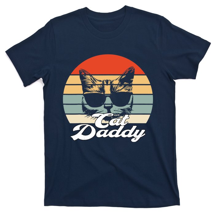 Cat Vintage Daddy Retro T-Shirt