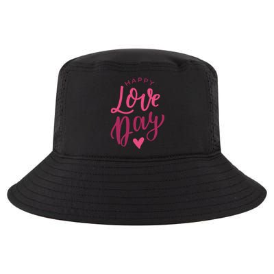 Cute Valentines Day Gift Friend Friend Happy Love Day Cool Gift Cool Comfort Performance Bucket Hat