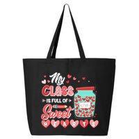 Cute Valentines Day My Class Is Full Of Sweet Hearts 25L Jumbo Tote