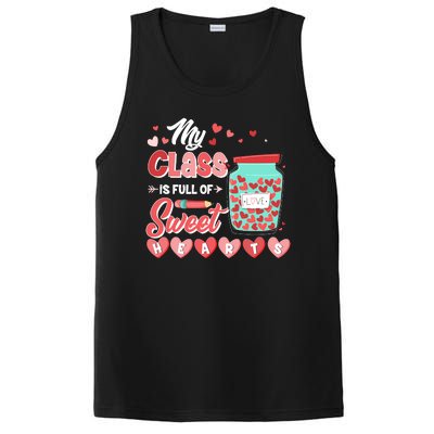 Cute Valentines Day My Class Is Full Of Sweet Hearts PosiCharge Competitor Tank