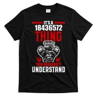 Chev V8 Engine 18436572 Firing Order T-Shirt