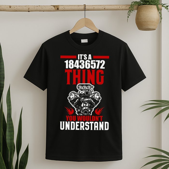 Chev V8 Engine 18436572 Firing Order T-Shirt