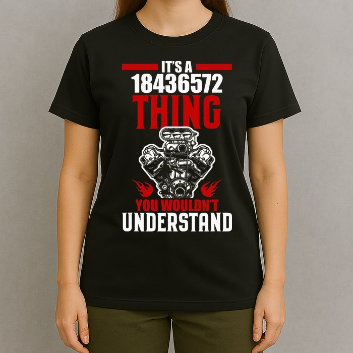 Chev V8 Engine 18436572 Firing Order T-Shirt