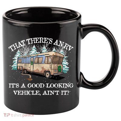 Christmas Vacation Eddie's Rv 11oz C Handle Ceramic Mug