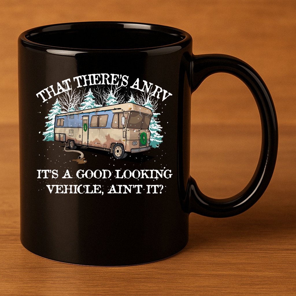 Christmas Vacation Eddie's Rv 11oz C Handle Ceramic Mug
