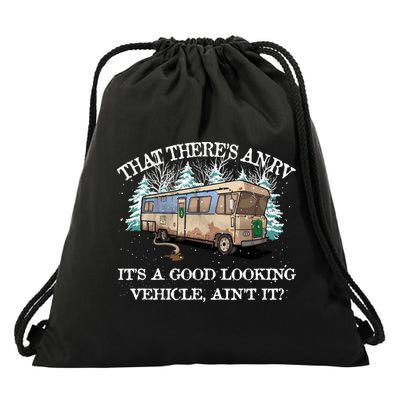 Christmas Vacation Eddie's Rv Drawstring Bag