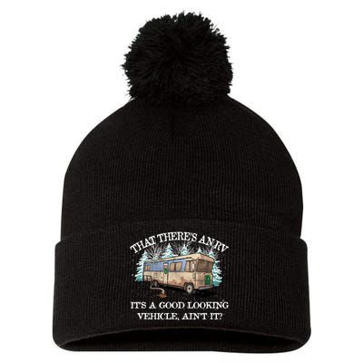 Christmas Vacation Eddie's Rv Pom Pom 12in Knit Beanie