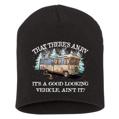 Christmas Vacation Eddie's Rv Short Acrylic Beanie