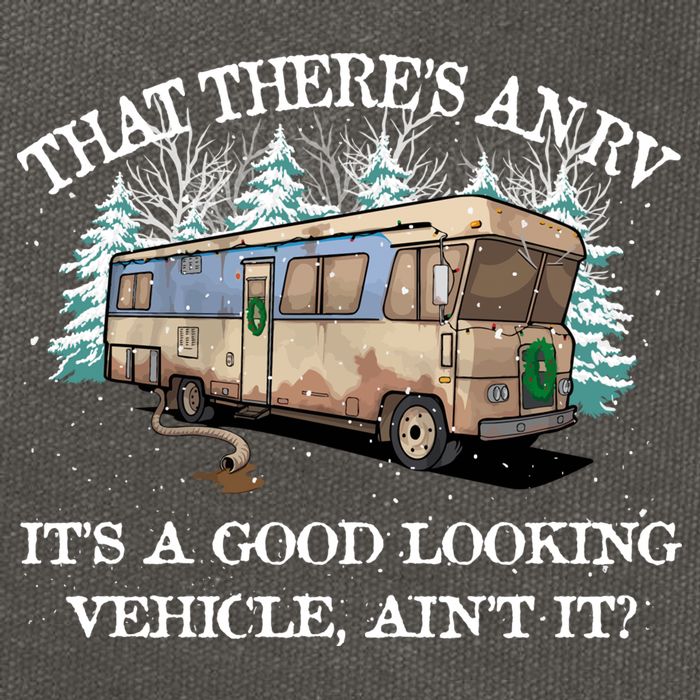 Christmas Vacation Eddie's Rv Cotton Canvas Backpack