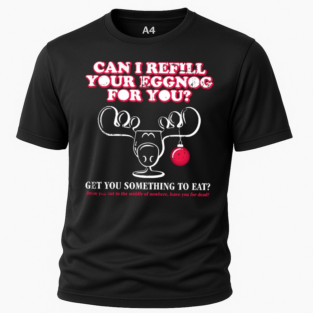 Christmas Vacation Eggnog Cooling Performance Crew T-Shirt