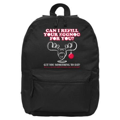 Christmas Vacation Eggnog 16 in Basic Backpack