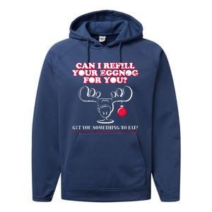 Christmas Vacation Eggnog Performance Fleece Hoodie