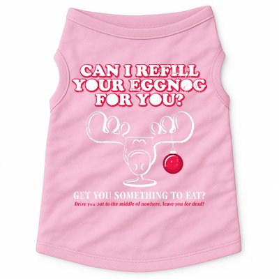 Christmas Vacation Eggnog Doggie Tank