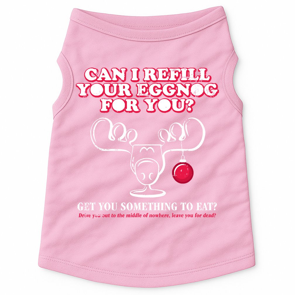 Christmas Vacation Eggnog Doggie Tank