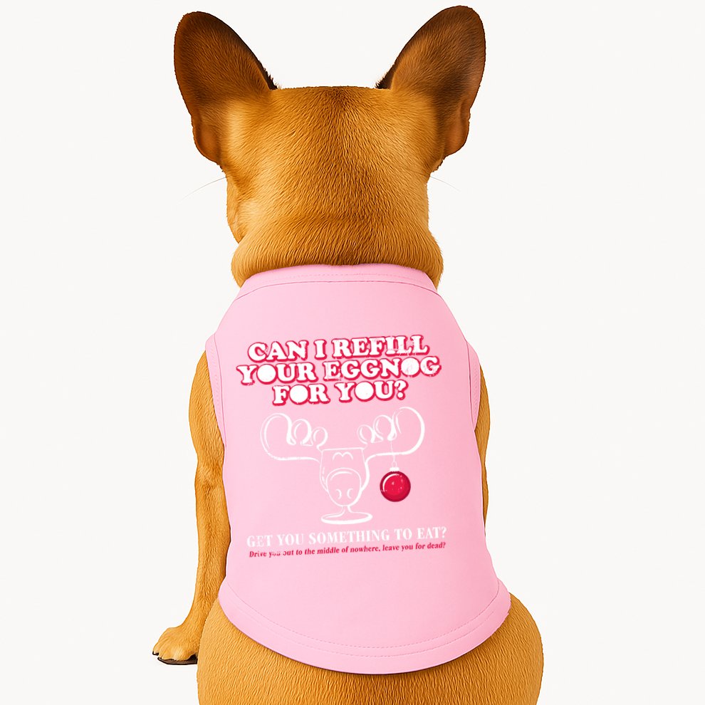 Christmas Vacation Eggnog Doggie Tank