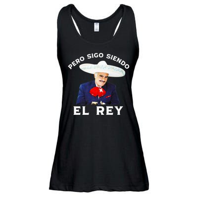 Chente Vicente Fernandez Pero Sigo Siendo El Rey Mexico Ladies Essential Flowy Tank
